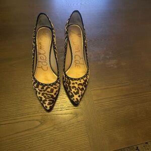 Sam Edelman Leopard Print Heels